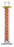 DWK Kimble Class B Cylinder w/Single Scale and Red Stripe - Class B TD Cylinder with Single White Scale and Red Stripe, Bumper, 100 mL - 20024D-100