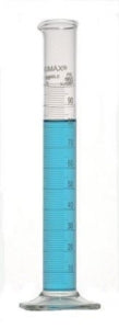 DWK Kimble Educational Grade Cylinderw / White Metric Scale - Educational Grade Cylinderw / White Metric Scale, 250 mL - 20025K-250