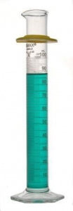 DWK Life Sciences Kimble Class A Measuring Cylinders - Class A To Contain Measuring Cylinder, Bumper, Metric Scale, 25 mL - 20027-25