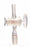 DWK Life Sciences Kimble Inlet Adapters - PTFE Gas Inlet Adapter, 19/22 - 211330-1922