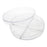 Celltreat Scientific Sterile Compartment Petri Dishes - 100 mm x 15 mm 4-Compartment Sterile Polystyrene Petri Dish - 229684