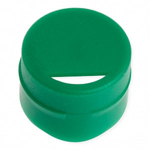 Celltreat Scientific Cap Inserts for Cryo Vials - Green Nonsterile Cap Inserts for Cryo Vials - 229933