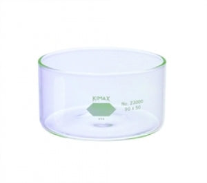 DWK Life Sciences Kimble Crystallizing Dishes - Borosilicate Glass Crystallizing Dish with Reinforced Rim, 1, 800 mL Capacity, 170 mm x 90 mm - 23000-17090