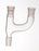 DWK Life Sciences Kimble Claisen Distillation Adapter - Claisen Inlet Distillation Adapter, 14/20 ST Joint, 64mm x 95mm - 273755-0000