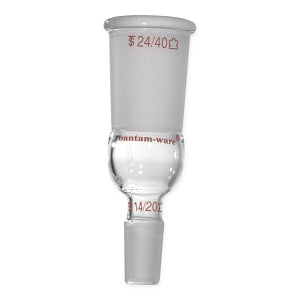 DWK Life Sciences Kimble Reducing Connecting Adapters - Reducing Connecting Adapter, 14/20 Outer Dia., 10/30 Inner Dia. - 274750-0240