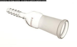 DWK Life Sciences Kimble Inlet / Outlet Adapter - Inlet Hose with 14/20 Inner Joints - 276110-1420