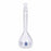 DWK Life Sciences Kimble Class A Volumetric Flasks w / Stoppers - Class A Volumetric Flask with Stoppers, Blue Scale, 250 mL - 28014B-250