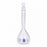 DWK Life Sciences Kimble Class A Volumetric Flasks w / Stoppers - Class A Volumetric Flask with Stoppers, Blue Scale, 50 mL - 28014B-50