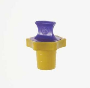 DWK Linear High-Density Polyethylene Stoppers - Linear High-Density Polyethylene Stopper, Size 9 - 28160R-9