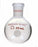 DWK Life Sciences Kimble Single Std Taper Neck Heavy Wall - Bantam-Ware Single-Neck Heavy-Wall Round-Bottom Flask, 14/20 ST Joint, 35mL - 294000-0035