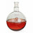 DWK Life Sciences Kimble Single Std Taper Neck Heavy Wall - Bantam-Ware Single-Neck Heavy-Wall Round-Bottom Flask, 14/20 ST Joint, 50mL - 294000-0050