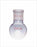 DWK Life Sciences Kimble Single Std Taper Neck Heavy Wall - Bantam-Ware Single-Neck Heavy-Wall Round-Bottom Flask, 19/22 ST Joint, 25mL - 294010-0025