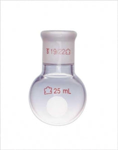 DWK Life Sciences Kimble Single Std Taper Neck Heavy Wall - Bantam-Ware Single-Neck Heavy-Wall Round-Bottom Flask, 19/22 ST Joint, 500mL - 294010-0500