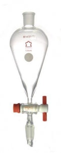 DWK Life Sciences Kimble Micro Separatory Funnel - FUNNEL SEP W/O STPR 125ML - 298281-0125