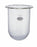 DWK Life Sciences Kimble 1000 mL Dissolution Vessel - KIMAX Glass Round Bottom Dissolution Test Flask, 1000mL - 33730-1000