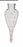 DWK Kimble Pear-Shaped Centrifuge Tubes with Red Scale - Type 1 Borosilicate Glass Centrifuge Tube, 100 mL - 412510-0000