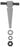 DWK Life Sciences Kimble Stopcock Plug - STPK, PLUG, PTFE, HIGH TEMP, 2MM - 41502T-2