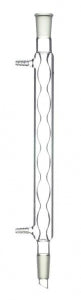 DWK Kimble Allihn Condensers Full Length T Joints - Allihn Condenser with Full Length T-Joint, Screw Threaded, 29/42 300 mm - 431000-2930