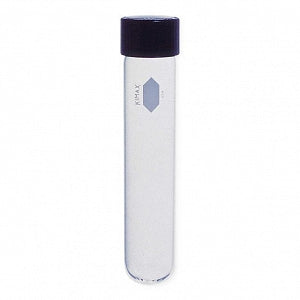 DWK Life Sciences Kimble Screw Thread Culture Tubes - Reusable Screw-Thread Culture Tubes with Unattached Cap, 13-415mm Thread Finish, 13mm Outer Dia. x 100mm L - 45066-13100