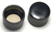 DWK Life Sciences Kimble Phenolic Caps with Liners Chas - Black Phenolic Cap With Cemented-In Rubber Liner, 28-410mm Thread Finish - 45066B-28