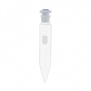 DWK Kimble Hvy Dty Round Bottom Centrifuge Tube w/PTFE Stopper - Conical-Bottom Heavy-Duty Centrifuge Tube with PTFE Stopper, 13mL - 45174-13