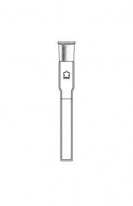 DWK Life Sciences Kimble Reaction / Absorption Tube - REACTION / ABSORPTION TUBE, CYANIDE, 50ML - 479455-0050