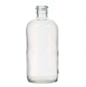 DWK Life Sciences Clear Boston Round Bottle Without Cap - Clear Boston Round Bottle Without Cap, 1 oz., Carton - 5110120B
