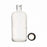 DWK Life Sciences Kimble 4OZ Clear Glass Boston Round Bottle - Boston Round Clear Glass Bottle, Phenolic Cap with Polyethylene Cone Liner, 4oz., Bulk Packs - 5110422C-25