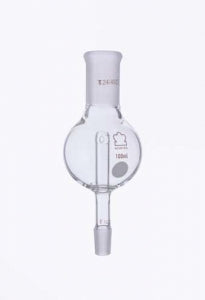 DWK Life Sciences Kimble Bottom Vapor Tube Trap w/Drain Holes - TRAP EVAP500 SQ. BEAD 24/40 - 570265-5024