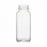 DWK Kimble 4OZ Clear Glass AC Medium Round Bottle - Medium Round Clear Glass Bottle, No Cap, 4oz. - 5710448B