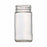 DWK Kimble 16OZ Clear Glass AC Medium Round Bottle - Medium Round Clear Glass Bottle, No Cap, 16oz. - 5711670B