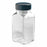 DWK Life Sciences Kimble Clear SQ Tab Bottles - BOTTLE, SQ TAB, CLR, 1OZ, CTN - 5910133B