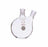 DWK Life Sciences Kimble Angled Two Neck RB Flask - FLK RB 2N ANG 19/38 19/38 1L - 605020-0019