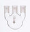 DWK Life Sciences Kimble Three Vertical Neck RB Flask - 3-Neck Round-Bottom Flask, 34/45 Center ST Joint, 24/40 Side ST Joint, 5L - 606000-2824