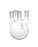 DWK Life Sciences Kimble 4 Vertical Neck RB Flask - 4-Neck Round-Bottom Distilling Flask, 45/50 Center ST Joint, 24/40 Side ST Joint, 500mL - 607000-0524