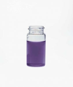 DWK Kimble 51 Expansion Borosilicate Gls Vial w/Cap & PV Liner - 51 Expansion Borosilicate Glass Vial with Cap and PV Liner, Type 1, 27 x 57 mm, 24-400, 4 Dram - 60957-1