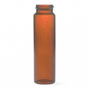 DWK Life Sciences Kimble EPA Water Analysis Vials w/o Closures - EPA Water Analysis Vial without Closure, Amber, 28 x 95 mm, 24-400, 40 mL - 60960A-912