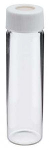 DWK Life Sciences Kimble EPA Water Analysis Vials w/Closures - EPA Water Analysis Clear Assembled Vial with Closure, 20 mL - 60961B-4