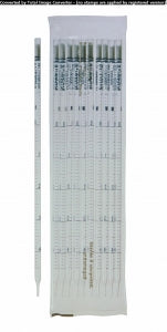 DWK Kimble Sterile Disposable TD Color Coded Serological Pipet - Sterile Disposable Glass Color-Coded Serological Pipettes, To Deliver (TD), 2mL, 0.01mL Graduations, White Band, Multipack - 72100-21100