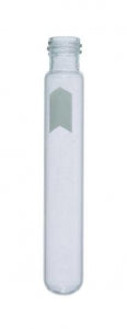 DWK Kimble Screw Threaded Borosilicate Glass Tubes - Type I Borosilicate Glass Disposable Nonsterile Culture Tube, 25 mL Overflow Capacity, No Cap, 18-415 GPI Finish, 20 mm x 125 mm - 73750-20125