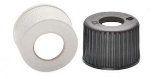 DWK by DWK Kimble Open Top Linerless PE Scrw Thred Cap - CLOSURE, PPL, S / T, BLACK - 73806-24400