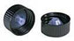 DWK Kimble Black Phenolic Cap with Cone shaped PE Liner - Black Phenolic Caps With Cone-Shaped LDPE Liners, 18-400 Thread Finish - 73809-18400
