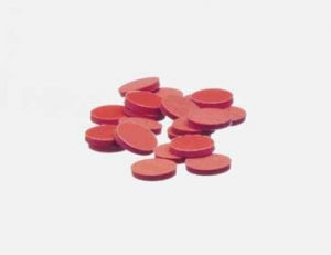 DWK Life Sciences Kimble PTFE-Faced Red Rubber Septa - SEPTA PTFE RUBBER - 73816-18