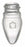 DWK Life Science Kimble Threaded Pear-Shaped Flasks - FLASK PEAR 25ML 20-400 - 747540-2520