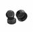 DWK Life Sciences Kimble Black Phenolic Caps w/Solid PE Liners - Black Phenolic Cap with Polyethylene Liner, 48-400mm Thread Finish - 75202G-48400