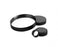 DWK Life Sciences Kimble Black Phenolic Caps w/Tinfoil Liner - Black Phenolic Cap with Foil Liner, 45-400mm Thread Finish - 75203G-45400
