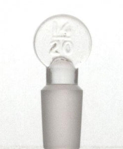 DWK Life Sciences Kimble Medium Length Std Taper Glass Stopper - Medium Length Standard Taper Glass Stopper, 14/10 - 850505-1410