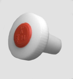 DWK Life Sciences Kimble Flat Head Stoppers - PTFE Solid Flat Head Stopper, Size 24 - 850540-0024