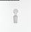 DWK Kimble Full Length Std Taper Pennyhead Glass Stopper - Full Length Standard Taper Pennyhead Glass Stopper, 45/50 - 851000-4550
