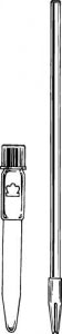 DWK Kimble DUALL PTFE Tissue Grinders with Screw-Cap - DUALL PTFE Tissue Grinder with Screw-Cap, Pestle, Size 21 - 885381-0021